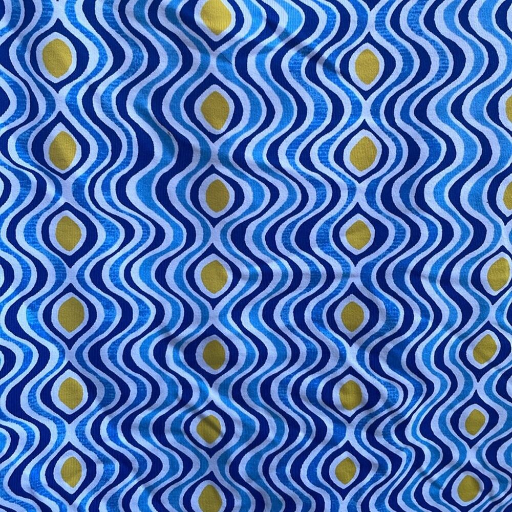 J. McLaughlin Briana Skort XS Blue Yellow - Picture 3 of 7